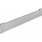 Fa�ade � l'anglaise avec raccord arcitech - h 94 mm - l 600 mm - argent hettich