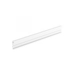 Faade de tiroir  l'anglaise - aluminium - avantech you inlay - blanc hettich