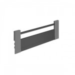 Faade de tiroir  l'anglaise - hauteur 144 mm - anthracite hettich