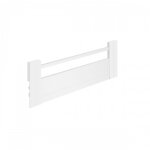 Faade de tiroir  l'anglaise - hauteur 144 mm - blanc hettich