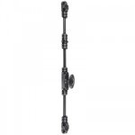 Fausse crmone  bouton en fonte pour menuiserie pvc - crd168 noir rollinger
