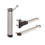 Ferme - portail hydraulique - pose verticale - lion locinox