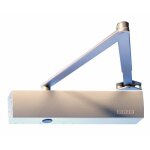 Ferme - porte  bras compas - 1  6 - frein ouverture - argent - ts 4000 geze