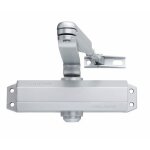 Ferme - porte  bras compas - force 2  4 - argent - dc 110 vachette