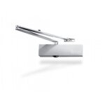 Ferme porte avec bras compas - ts 2000 nv bc - argent geze