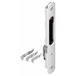 Fermeture encastre - pour baie coulissante alu - silene 8298 - blanc la croise ds