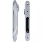 Fermeture encastr�e - coulissant alu - kit - 8299 - argent la crois�e ds