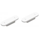 Fermeture magntique pour porte d'intrieur magnotica pro e - blanc argenta