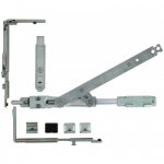 Ferrure 1483 pour oscillo - battant galiplus invers - longueur 402  750 mm fapim