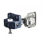 Ferrure de guidage porte pliante - noir - droite - wingline s - classic hettich