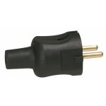 Fiche électrique mâle caoutchouc 16a 2p 50451 legrand Fiche électrique mâle caoutchouc 16a 2p 50451 legrand