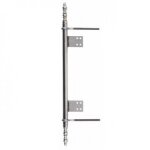 Fiche  lacets massive  lames en acier poli - diamtre 13 mm - hauteur 484 mm dubois
