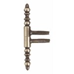 Fiche  visser - n?uds  vases - 9 mm - menuiserie bois - argent patin bros