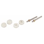 Fixation poigne simple porte battante ehlite - support droit - inox cuivrinox
