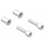 Fixation traversante pour poign�e simple porte battante inox diva xiv la crois�e ds