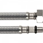 Flexible - mle 10x100 - femelle 12x17 - filet - 350mm - dn8 boutt