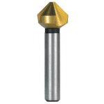 Fraise  chanfreiner hss tin 90 - queue cylindrique - 16, 5mm ruko