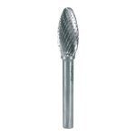 Fraise lime carbure forme h flamme avec denture croisée - série 116 - diamètre 6 mm ruko Fraise lime carbure forme h flamme avec denture croisée - série 116 - diamètre 6 mm ruko