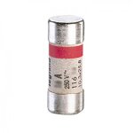 Fusible cylindrique domestique - 10x25, 8mm - sans voyant - 10a legrand