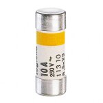 Fusible cylindrique domestique - 8x23mm - sans voyant - 10a legrand