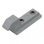 G�che 2263 pour fermetures encastr�es s�rie 6790 pour coulissant aluminium la crois�e ds