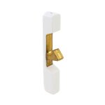 Gâche en applique pour serrure de portail pvc tirard Gâche en applique pour serrure de portail pvc tirard