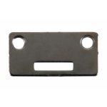Gche plate pour serrure de vitrine 5907 / 5917 grappin annat