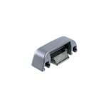 Gche pour serrure anti - panique oltre - 2 vantaux - 0 / 11 mm - gris fapim
