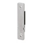 G�che de serrure batteuse � plaquer - largeur 14 mm m�talux