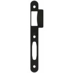 Gche - pour serrure  pne demi - tour et dormant - noire - 25 - d450 vachette