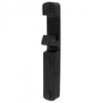 Gâche de serrure à pêne levant - polyamide - modulox - gb - noir tirard Gâche de serrure à pêne levant - polyamide - modulox - gb - noir tirard