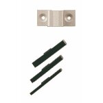 Gche - pour verrous 6941, 6972 et 6975 - argent la croise ds