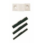 Gche - pour verrous 6941, 6972 et 6975 - blanc laqu la croise ds