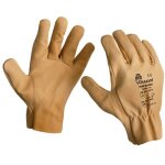 Gants cuir de bovin hydrofuge 1559 bh bei - 10 paires - t9 guyard