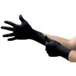 Gants jetables multiusage microflex midknight touch 93 - 732 noir - par 100 - taille m ansell