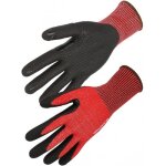 Gants en nitrile mousse hdpe à picots rouge et noir - boîte de 10 - t10 singer safety Gants en nitrile mousse hdpe à picots rouge et noir - boîte de 10 - t10 singer safety
