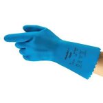 Gants de protection chimique bleus alphatec® 87 - 029 - 12 paires - taille 10 ansell Gants de protection chimique bleus alphatec® 87 - 029 - 12 paires - taille 10 ansell
