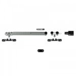 Garniture porte coulissante - 1 amortisseur - 40 kg - softclose rob Garniture porte coulissante - 1 amortisseur - 40 kg - softclose rob