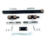 Garniture pour rail invisible xperta porte coulissante bois max 100 kg - autofix - 2 amortisseurs argenta ... Garniture pour rail invisible xperta porte coulissante bois max 100 kg - autofix - 2 amortisseurs argenta ...