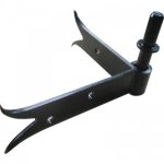 Gond d'angle  queue de carpe bricozor
