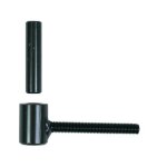 Gond standard acier noir  tige filete - axe 14 - 10x130 - b50 ing fixations