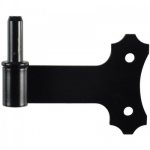Gond en tableau - axe amovible - 14 x 85 mm - noir torbel