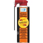 Graisse silicone - translucide - diffuseur double spray - arosol kf