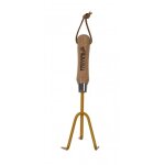 Griffe  fleurs 3 dents - manche bois - jaune - colours spear and jackson