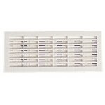 Grille de ventilation 100x279mm,  visser ou  coller, 150cm2 - fb151 nicoll