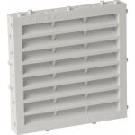 Grille de ventilation extrieure  sceller, avec moustiquaire, 144x144, 100cm2 - m114 nicoll