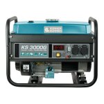 Groupe électrogène à essence / gaz - démarrage manuel - 3 kw - 230v ks3000g konner & sohnen Groupe électrogène à essence / gaz - démarrage manuel - 3 kw - 230v ks3000g konner & sohnen