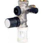 Groupe de sécurité droit - siège inox - filetage mf 20x27 - 889 comap Groupe de sécurité droit - siège inox - filetage mf 20x27 - 889 comap