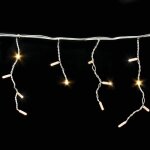 Guirlande extrieure lumineuse led - 4, 5m - ptillant - blanc froid - authentic festilight