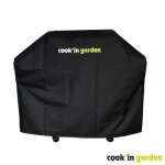 Housse pour barbecue - polyester - 130 x 55 x 100 cm cook in garden